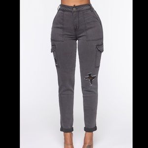 “Don’t show up “ cargo Jeans